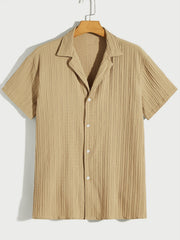 men's loose pleated top, view 2 - MRSLM