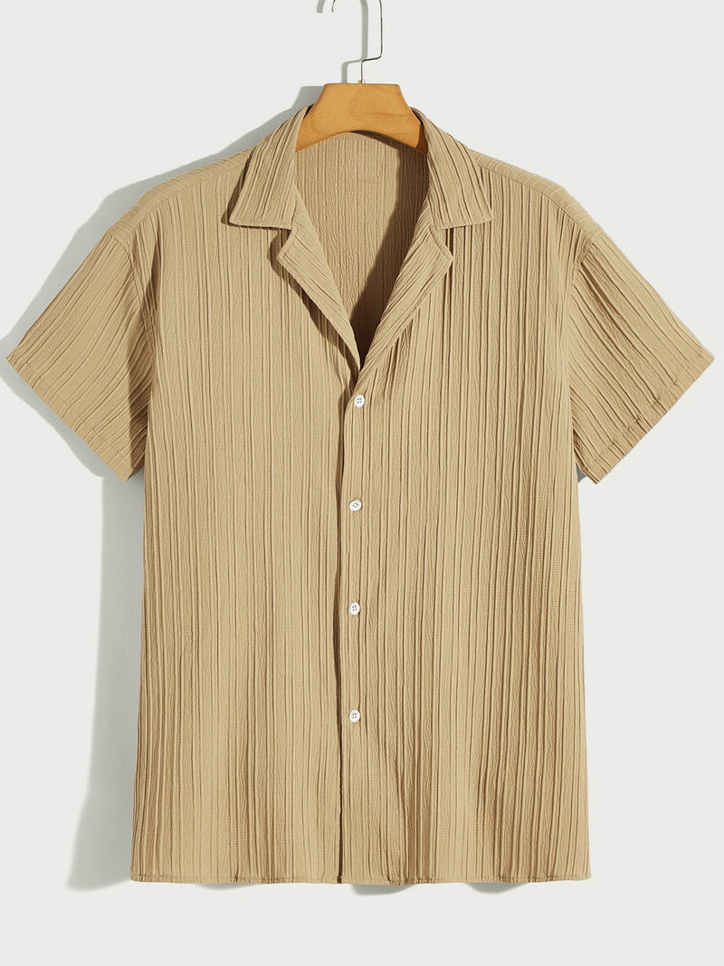 men's loose pleated top, view 2 - MRSLM