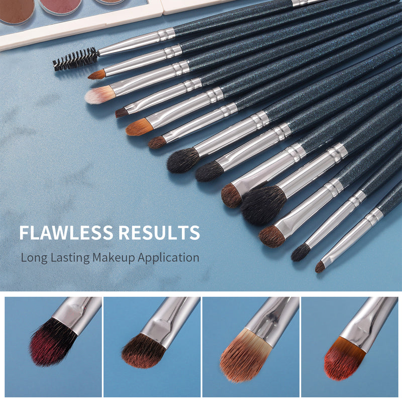13-piece eye makeup brush set, view 4 - MRSLM