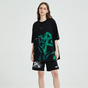 oversized hip hop t-shirt, view 7 - MRSLM