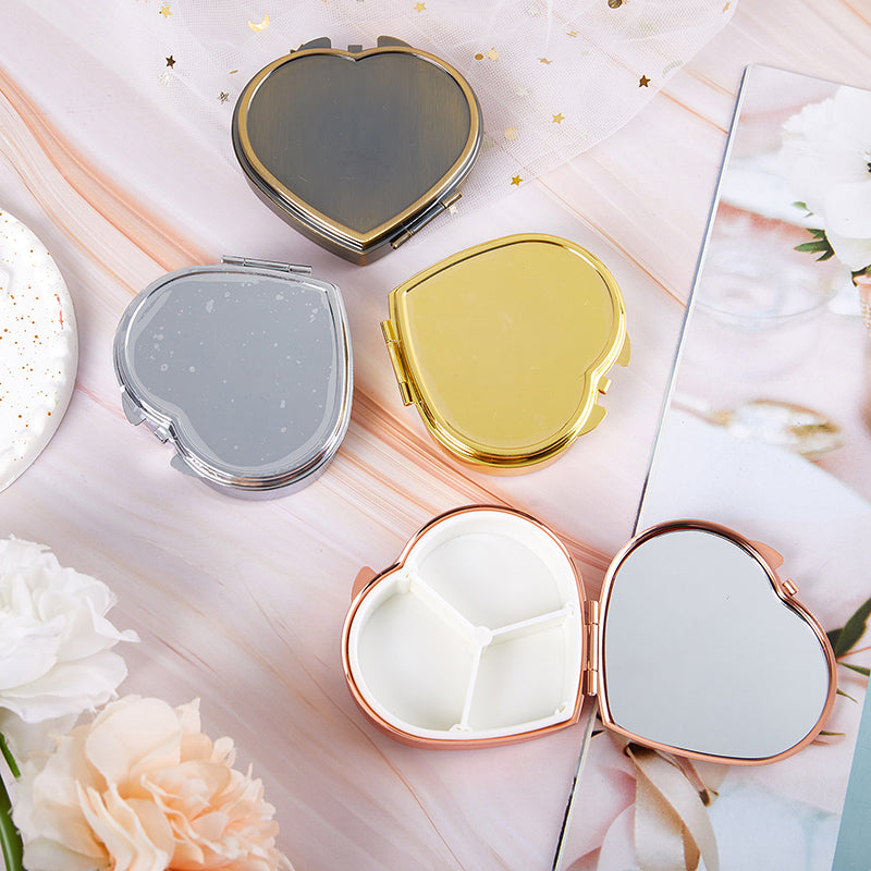 heart-shaped metal pill box, view 6 - MRSLM