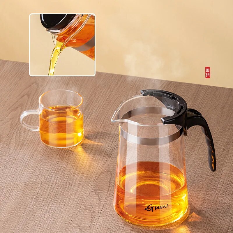 Glass Teapot With Infuser - Perfect for Brewing Your Favorite Tea