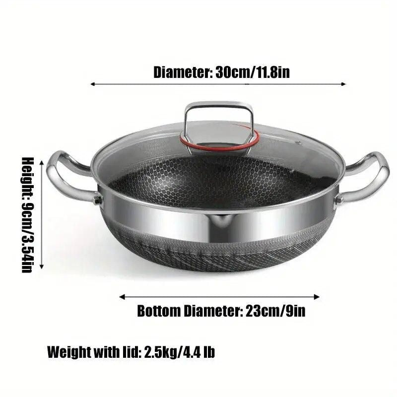 6 Quart Stainless Steel Multi-Purpose Cooking Pot