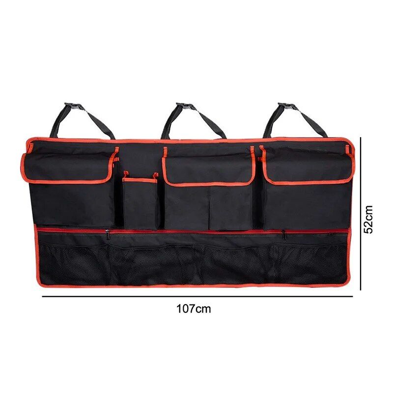 SUV seat back organizer, view 3 - MRSLM