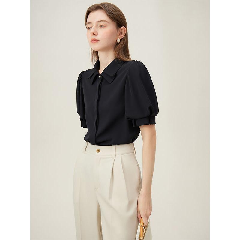 women's polo collar shirt, view 6 - MRSLM