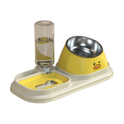 automatic pet water dispenser and slow food bowl, view 7 - MRSLM