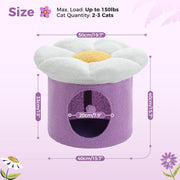 luxury double-deck cat bed, view 5 - MRSLM