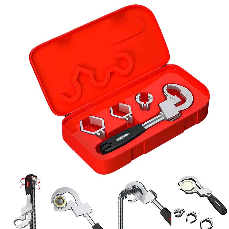 universal adjustable sink wrench, view 2 - MRSLM