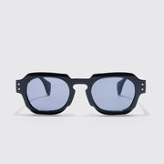 vintage square sunglasses with UV400 lenses, view 9 - MRSLM