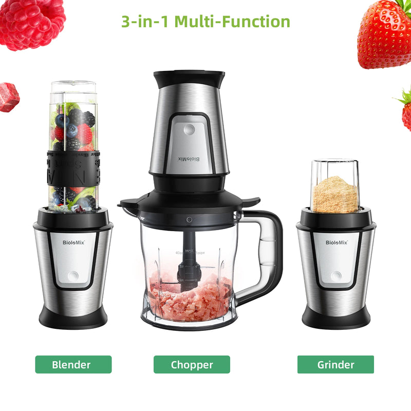 3-in-1 multifunctional food processor, view 3 - MRSLM