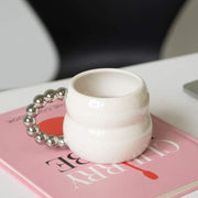 handmade ceramic mug, view 2 - MRSLM