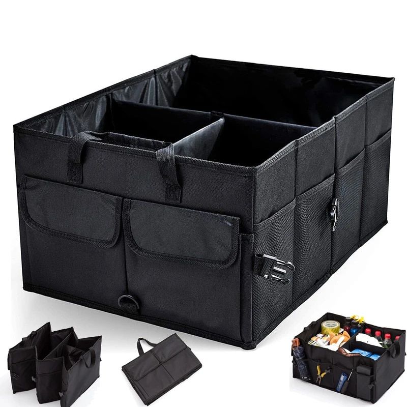 Expandable car trunk organizer, view 3 - MRSLM