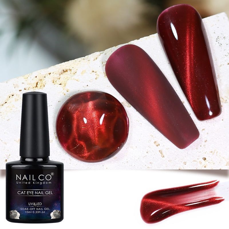 crystal cat eye magnetic gel nail polish, view 5 - MRSLM