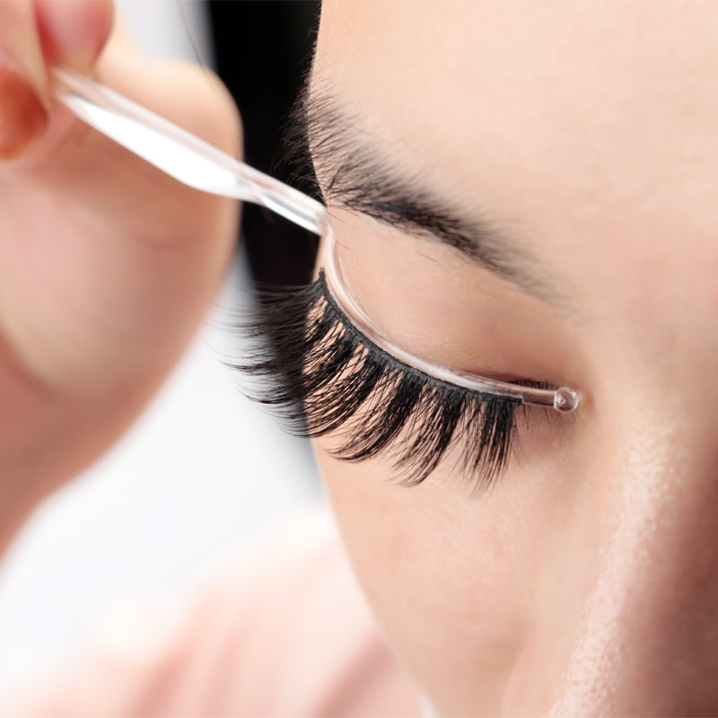 false eyelash style display stand, view 6 - MRSLM