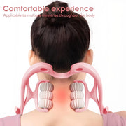 Handheld neck massager roller, view 8 - MRSLM