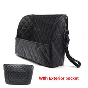 car seat back organizer with handbag holder, view 3 - MRSLM