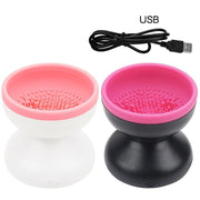 USB electric makeup brush cleaner, view 5 - MRSLM