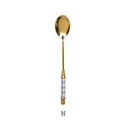 stainless steel dessert spoon, view 10 - MRSLM
