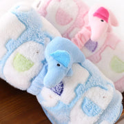 elephant baby blanket, view 4 - MRSLM