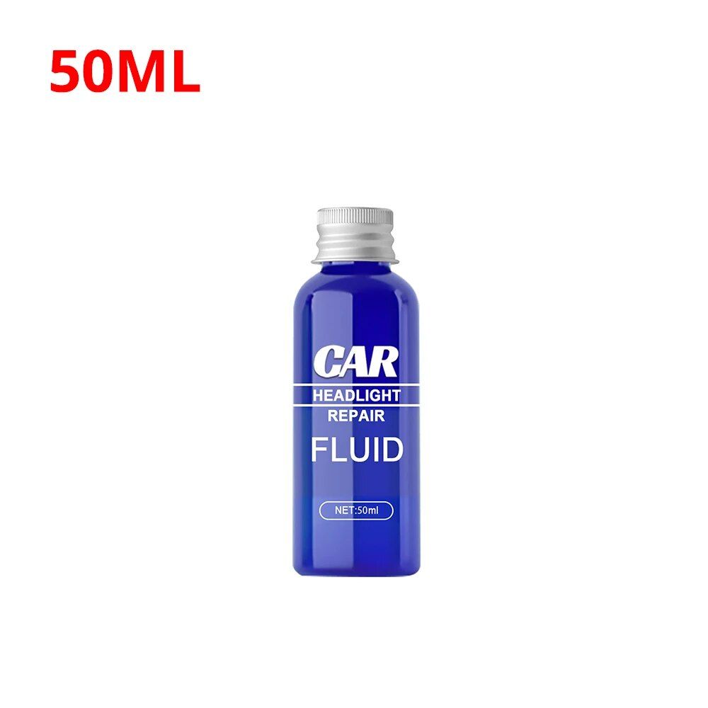 Fast-Acting Car Headlight Scratch Remover & UV Protector (10-50ml)