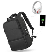 large capacity travel backpack, view 3 - MRSLM
