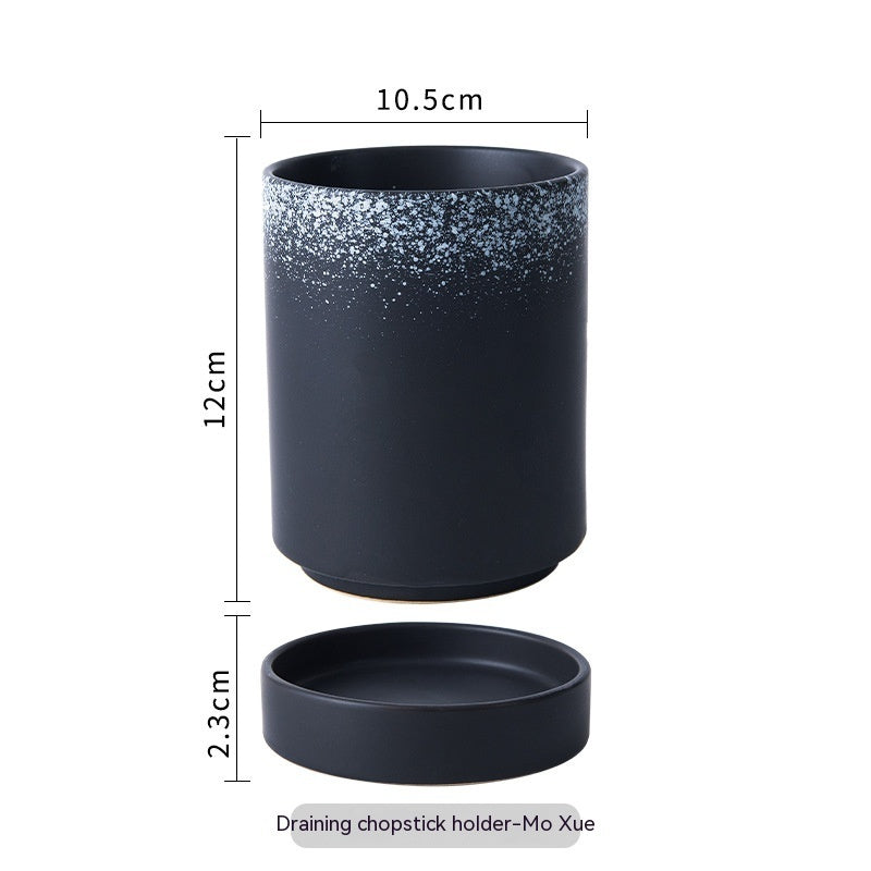 Japanese-style ceramic chopstick holder, view 7 - MRSLM