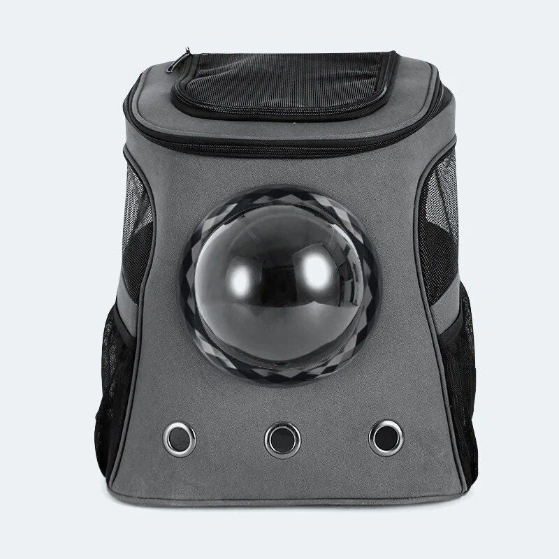 space capsule pet backpack, view 2 - MRSLM