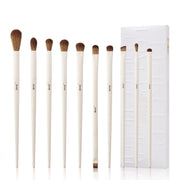 14-piece vegan makeup brush set, view 3 - MRSLM