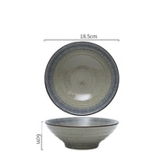 japanese ceramic ramen bowl, view 6 - MRSLM