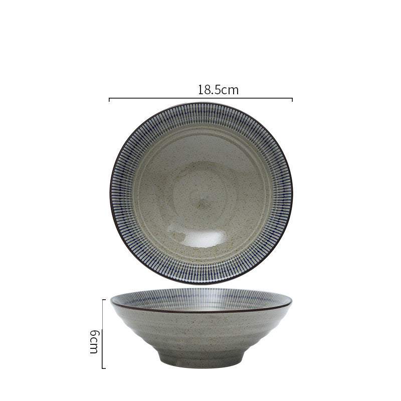 japanese ceramic ramen bowl, view 6 - MRSLM