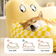 super soft winter warm pet bed, view 4 - MRSLM