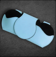 PU leather car visor sunglasses case, view 6 - MRSLM