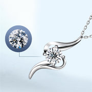personalized sterling silver necklace, view 3 - MRSLM