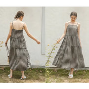 Vintage plaid summer dress, view 7 - MRSLM