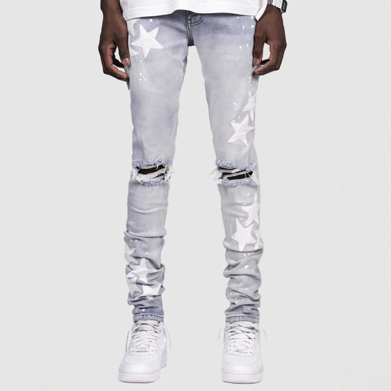 men's slim stretch jeans, view 5 - MRSLM