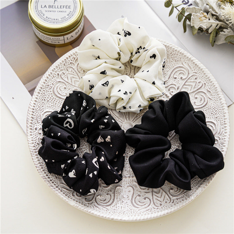 solid color elastic hair bands, view 3 - MRSLM