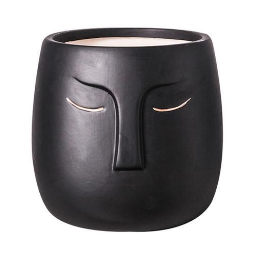 ceramic head vase, view 6 - MRSLM
