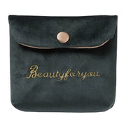 Velvet mini cosmetic and storage bag, view 7 - MRSLM