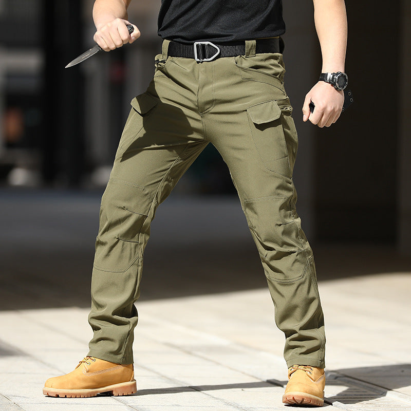 Tactical stretch cargo pants, view 8 - MRSLM