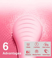 waterproof sonic facial cleansing brush, view 8 - MRSLM