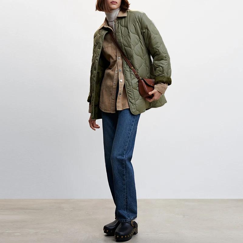 women's quilted padded coat, view 2 - MRSLM