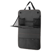 car seat back organizer with foldable tray, view 6 - MRSLM