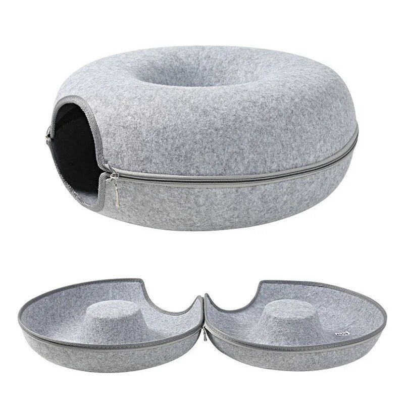 Donut cat bed for 2 cats, view 10 - MRSLM