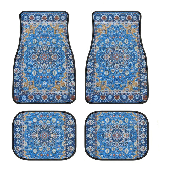 Persian Rug-Style Car Floor Mats - A Set of 4