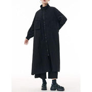 army green stylish trench coat, view 10 - MRSLM