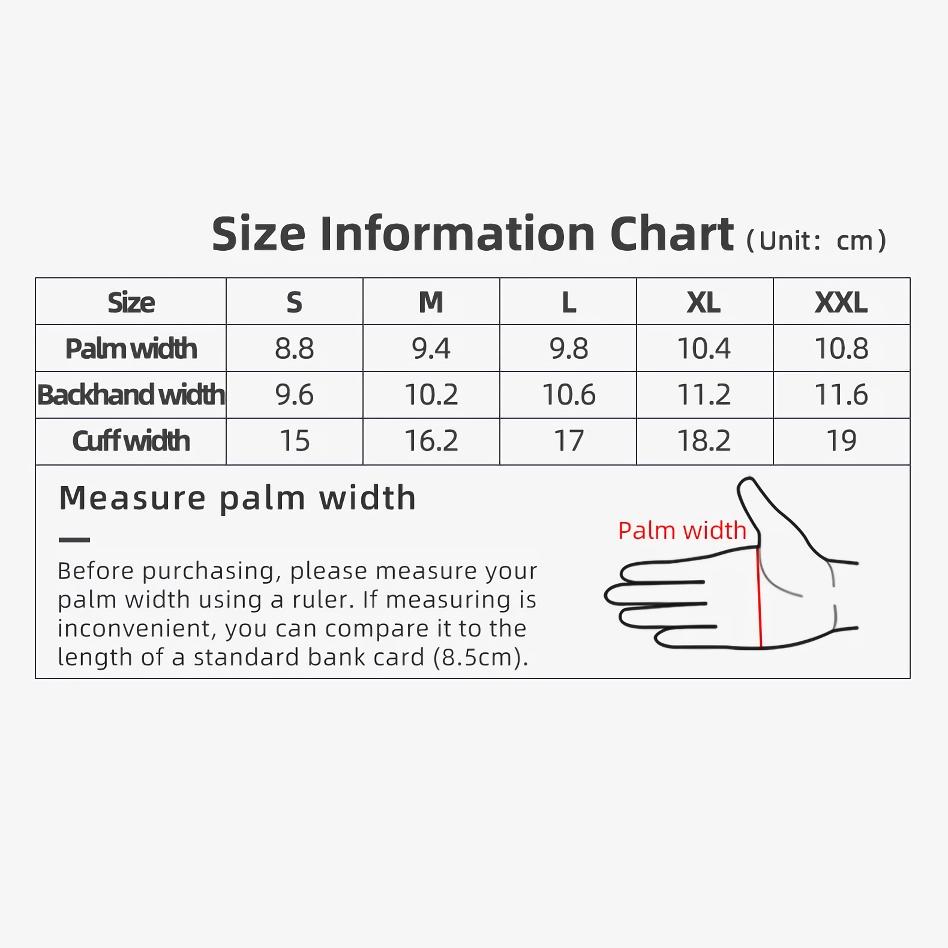 Unisex Full Finger Breathable Cycling Gloves