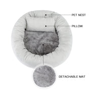 plush dog bed, view 7 - MRSLM