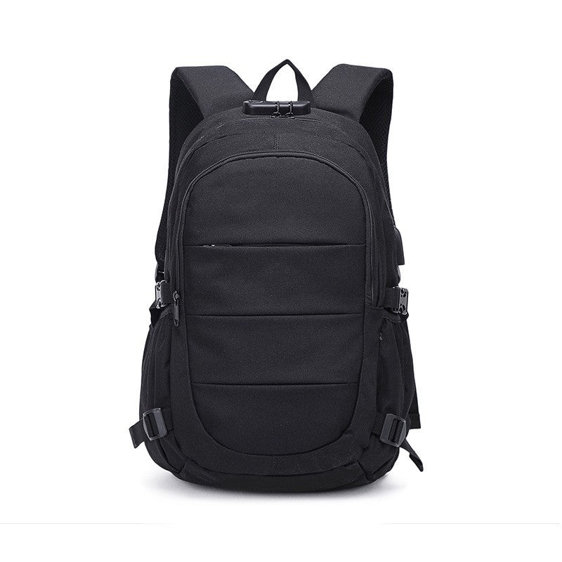 Backpack Password Lock Anti-theft Backpack Large Capacity Student Schoolbag Business Trip Travel Laptop Bag