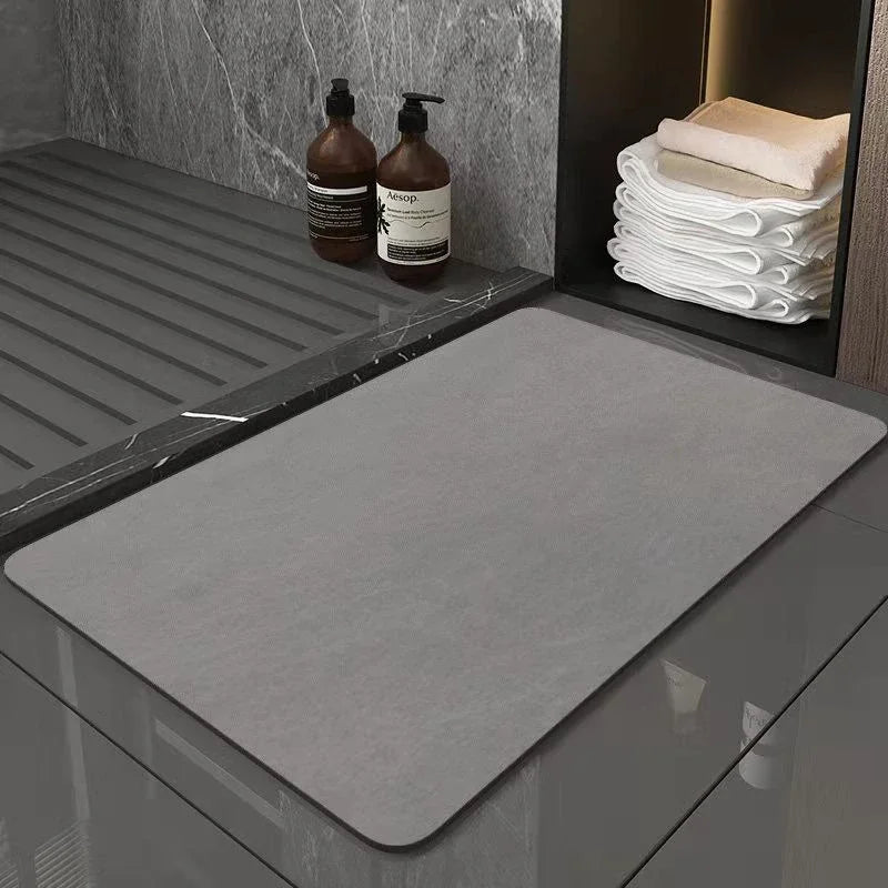 diatomite bathroom mat, view 3 - MRSLM