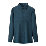 casual long sleeve plaid shirt, view 5 - MRSLM